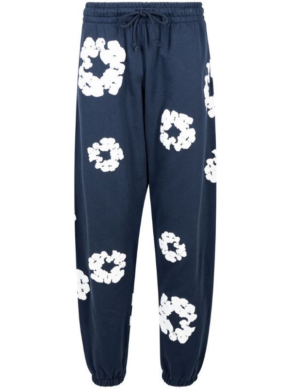 Other Denim Tears- The Cotton Wreath Sweatpants Navy product image